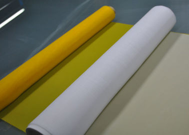 プリント基板の印刷のための白い/黄色61Tポリエステル スクリーンの網