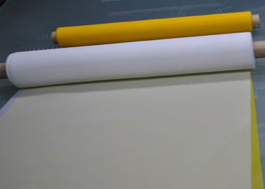 PCB/ガラス印刷、白い/黄色色のための165T-31シルク スクリーンの網ロール