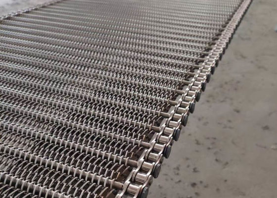 チェーン・リンクの螺線形のフリーザー/310ステンレス鋼の金網のコンベヤー ベルトを乾燥すること