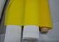 黄色1.15-3.6mの幅の100%のポリエステル絹のボルトで固定する布の平織り
