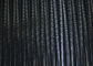 黒い反紫外線ポリエステル螺線形の網の小さいループ織り方のタイプ、長い生命時間