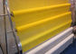 黄色いTシャツ スクリーンの印刷の生地の網87&quot;、ポリエステル印刷の網の高い係数