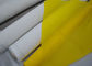 織物印刷120T - 34のための白い/黄色の100%の単繊維ポリエステル網