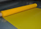 ガラス印刷、158ミクロンのための白い/黄色ポリエステル ボルトで固定する布120の網