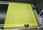織物印刷、250cmの幅のための黄色80の糸ポリエステル網目スクリーンの生地