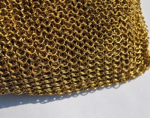 Latest company news about 装飾的なchainmailの網