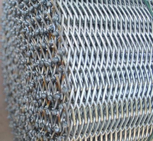 Latest company news about コロンビアへの二重螺線形の金網のコンベヤー ベルト