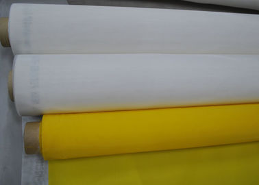 高密度、91ミクロンを印刷する黄色いポリエステル メッシュ生地のシルク スクリーンのTシャツ