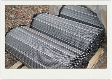 耐熱性釣り合った金属の網ベルト/ステンレス鋼のコンベヤーのチェーン ベルト