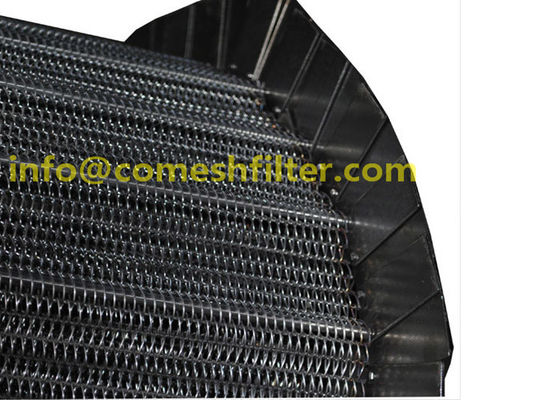 SU 304のステンレス鋼のトンネル オーブンのベーキングのための螺線形の冷却のバランスの織り方の金網のコンベヤー ベルト