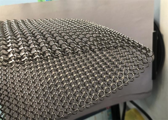 良い価格 反切断304SS 316SS適用範囲が広いRingmesh Chainmailの腐食証拠 オンライン