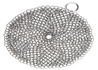 良い価格 錆無しの鋳鉄の調理器具のための台所円形316l Chainmailスクラバー オンライン