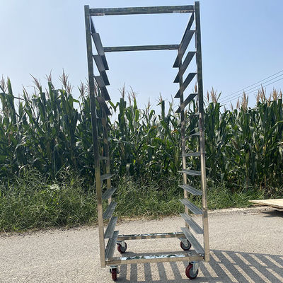 良い価格 12層ステンレス鋼オーブン パンパン トレイ トロッリーラック オンライン