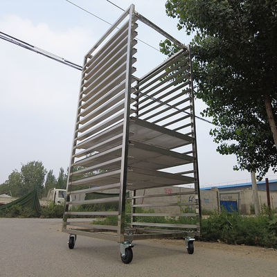 良い価格 食品品種20階層 ステンレス鋼 調理 冷却ラック パン屋 トラック トレイ付き オンライン