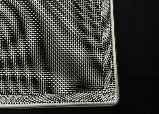 良い価格 オーダーメイド メタル ステンレス スチール 304 ワイヤー メッシュ オーブン 乾燥 トレイ オンライン