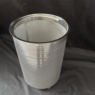 良い価格 Stainless Steel Cylinder Mesh Screen Filter Tube Woven Wire Mesh Strainer Round Perforated Filter Basket オンライン