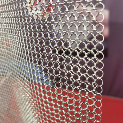 良い価格 Professional 316L Stainless Steel Welded Rings Chainmail Mesh for Outdoor Decoration オンライン