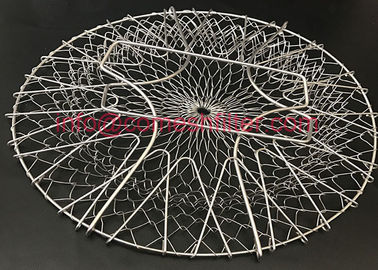 良い価格 12 1つの台所用具の金網のバスケットの蒸気の洗浄に付きSs 304の食品等級を揚げて下さい オンライン
