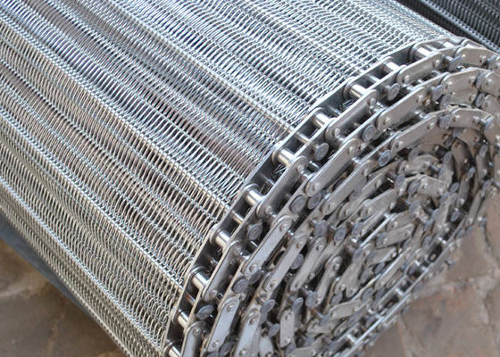 良い価格 金属の網のドライヤーのための螺線形の金網のコンベヤー ベルト オンライン