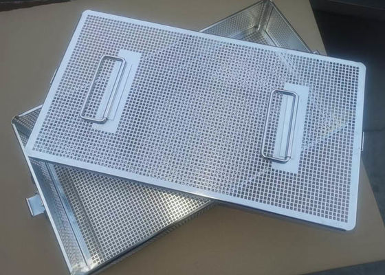 良い価格 医学の殺菌のための打ち抜かれた316ステンレス鋼のオートクレーブの皿 オンライン