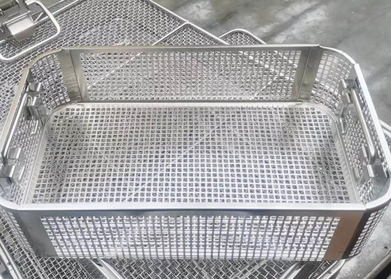 良い価格 ステンレス鋼の皿をきれいにする外科316L器械の殺菌のバスケット オンライン