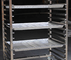 棚の車輪の幅及び数を用いるカスタマイズ可能なステンレス鋼の棚のトロリー