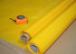シルク スクリーン印刷の単繊維ポリエステル網、165T -31の抗張ボルトで固定する布の黄色