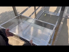 食品用 ステンレス鋼筋網状乾燥用トレイ