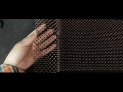 装飾品 柔らかい金 アルミウム 巻き金線 織物 吊るし金属 チェーン リンク メッシュ 天井カーテン F