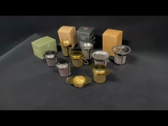 ステンレス鋼の茶のシート