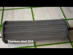 ステンレス鋼の回転型コンベアベルト