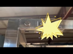 4インチホイール ステンレス鋼のラック トロッキー 300 kg 乾燥室用