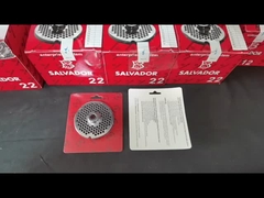 ステンレス鋼の肉磨き機の切片