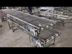 ステンレス鋼のワイヤ網帯コンベア