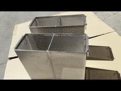 二重層のステンレス鋼のフィルターバスケット