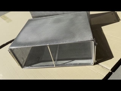 オーダーメイドの二層ステンレス鋼のワイヤ網のバスケット