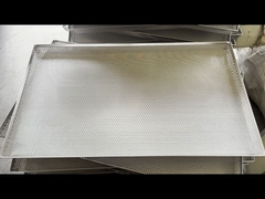 ステンレス鋼の2層の穴を開けたトレイ