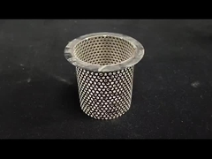 SS304 ステンレス 金属 孔状フィルター網 管 管 円筒 穴のある要素 食品 Gr