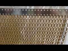 アルミ色彩のダブルフックチェーンリンク網膜