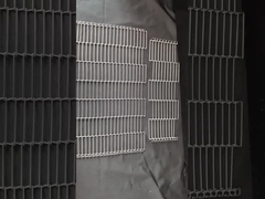 耐熱性 柔軟性 304 ステンレス スチール レッダー メッシュ コンベア ベルト ピザ オーブン