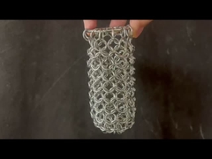 ステンレス鋼のチェーンメイルリング網袋