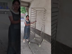 300kg 積載重量 30層ステンレス ケーキ冷却ラック 果物乾燥用トレイ トラック