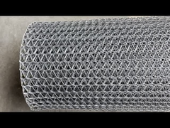 溶接金属スパイラルリンク織り金属バランスコンベアベルト