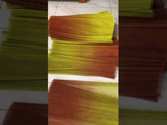 オーダーメイド ダブルトーン アルミニウム チアンリンク ワイヤーメッシュコイル ホテルやレストランのためのカーテン天井