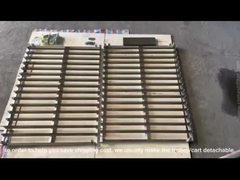 多層式 Ss304 SGS ベーカリー トレイ ラック トラック