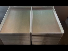 パーソナライズされた金属脱水器 穴が開た焼物皿 耐久性ステンレス 焼物用