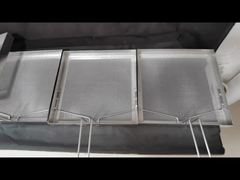 Professional 800 x 600 mm 304 Stainless Steel Wire Mesh Oven Baking Donut Tray