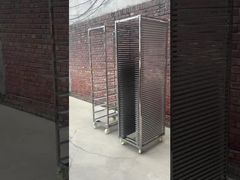 ベイカーレストラン 6 12 15 32 層 ステンレススチール ベーカリートロリーカート シートパンラック