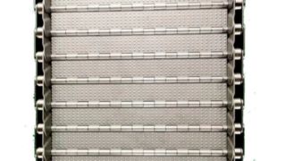 CNC 機械用金属高炭素鋼ヒンジ付きスクラップ チップ チェーン プレート スラット メッシュ コンベヤ ベルト