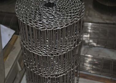 良い価格 食品加工の平たい箱の金網のコンベヤー ベルトの滑らかな表面、抵抗力があるアルカリ オンライン